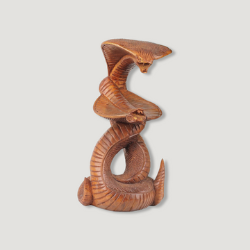 Wooden Cobra Decoration