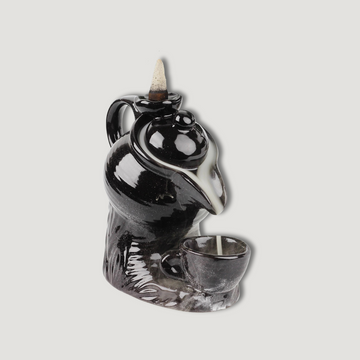 Incense Cone Stand - Flowing Smoke - Teapot and Cup