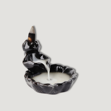 Incense cone stand - Flowing smoke - Ornamental pond