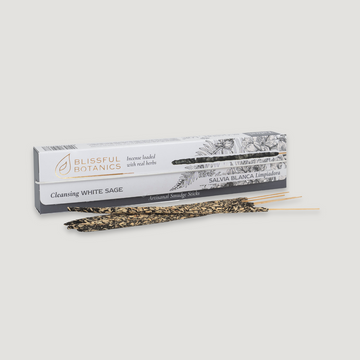 Incense sticks - Blissful Botanics Cleansing White Sage