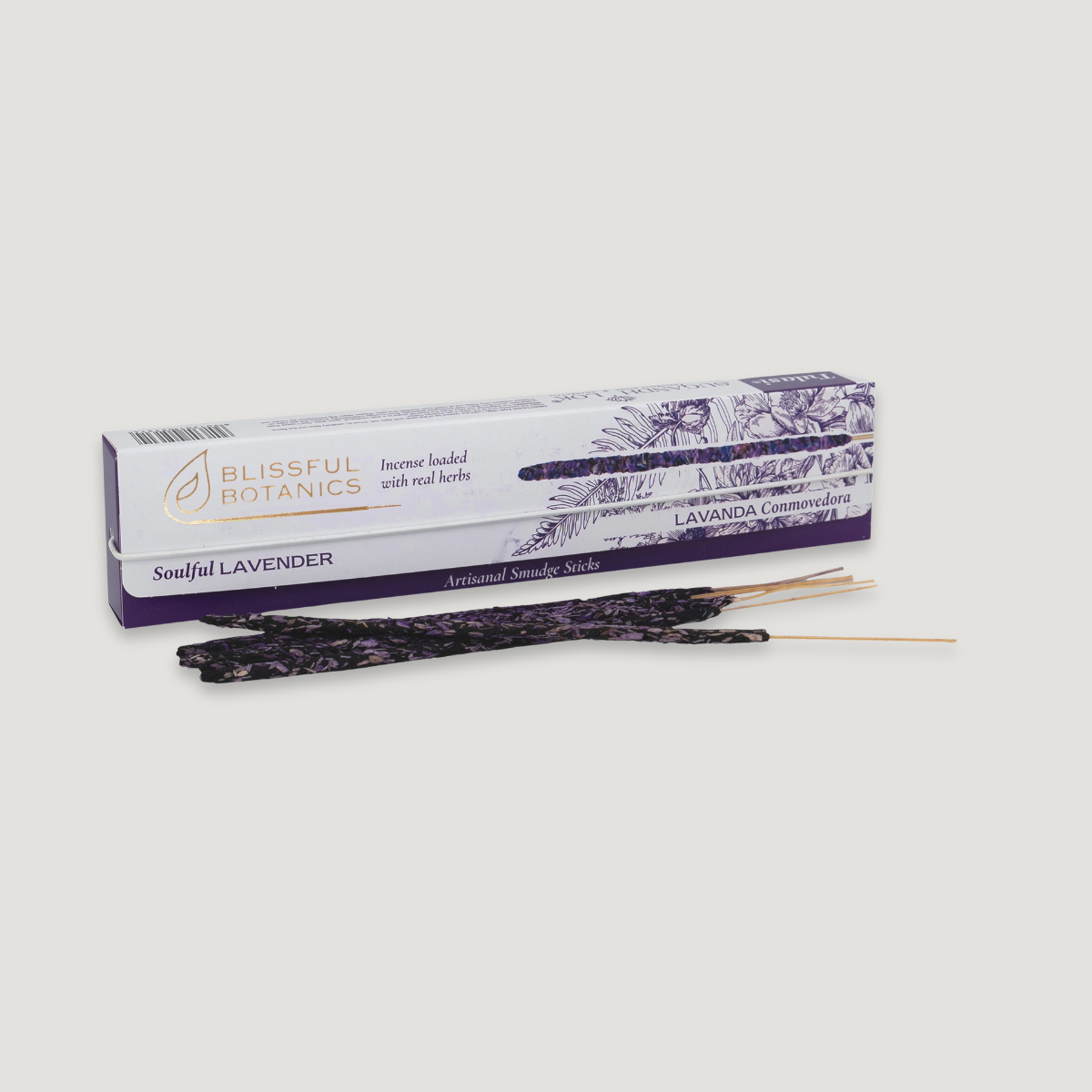Incense sticks - Blissful Botanics Soulful Lavender