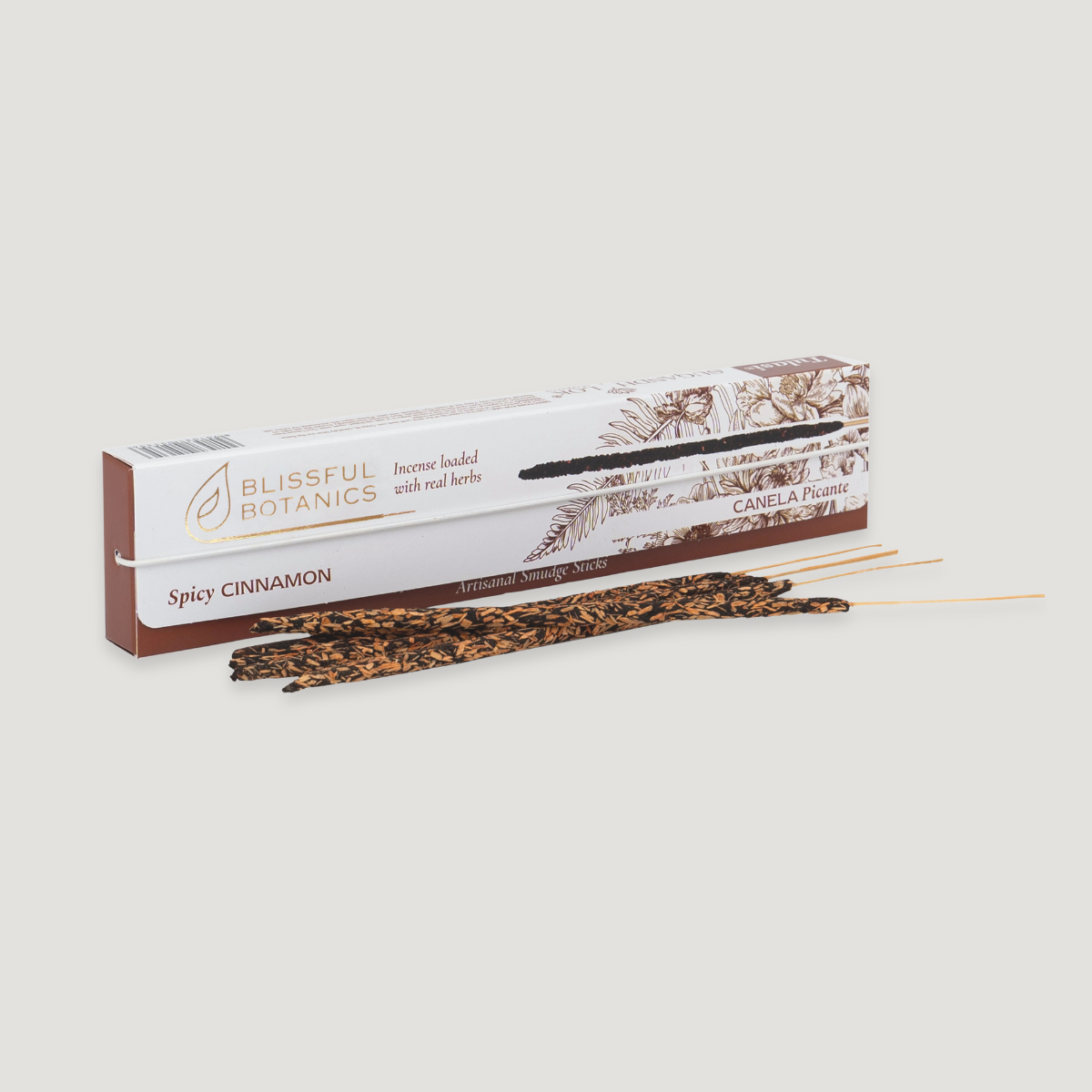 Incense sticks - Blissful Botanics Spicy Cinnamon