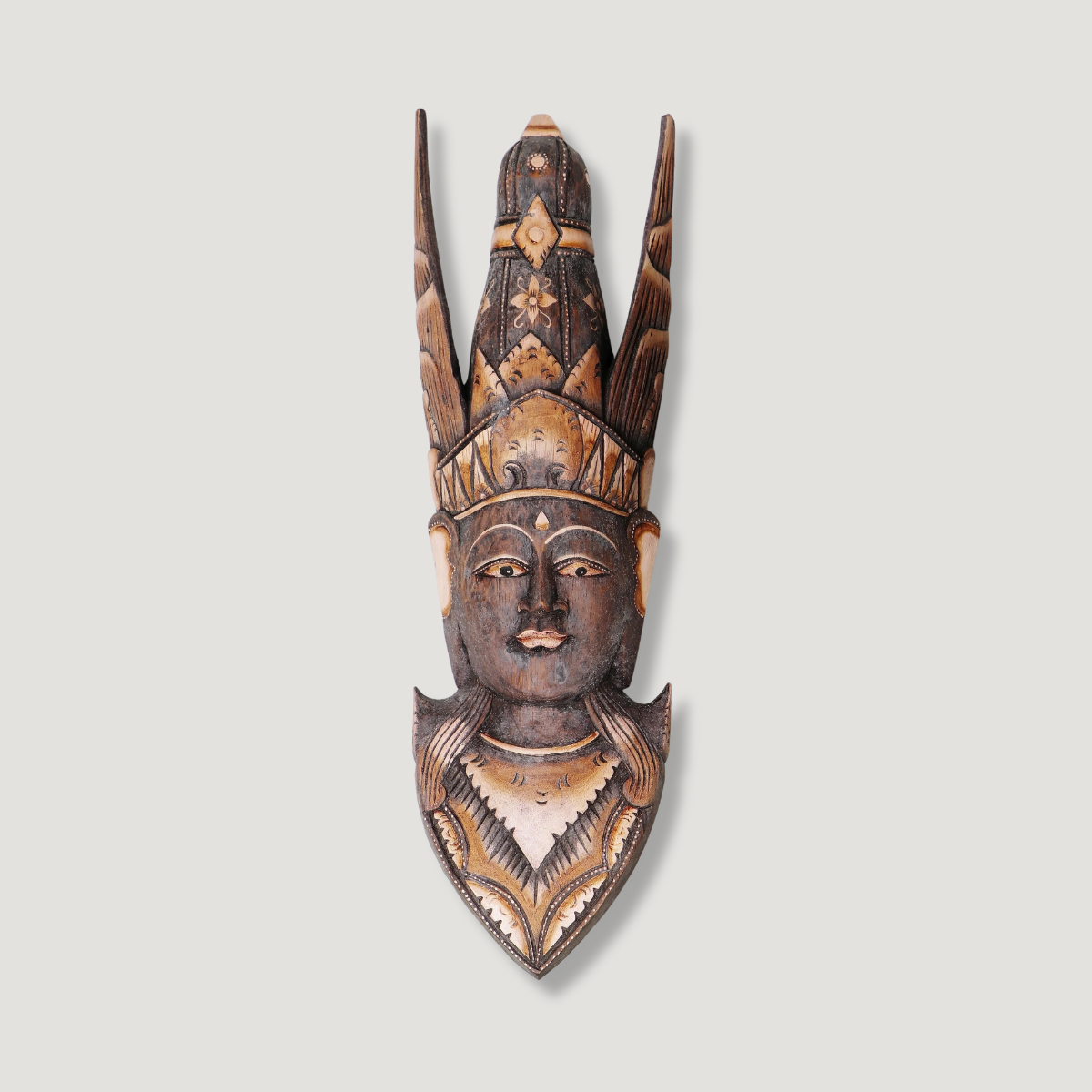 Wooden decoration African shaman