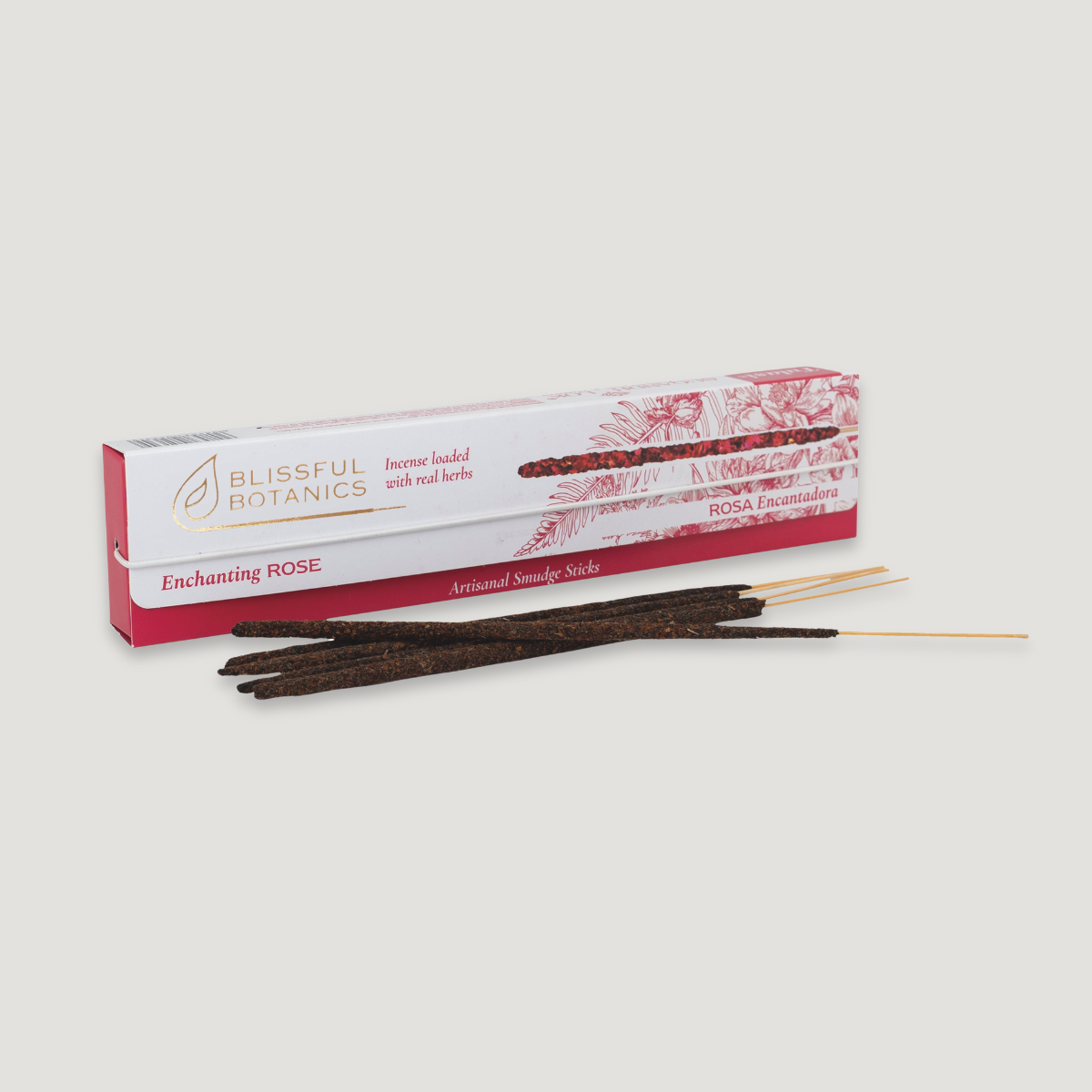 Incense sticks - Blissful Botanics Enchanting Rose