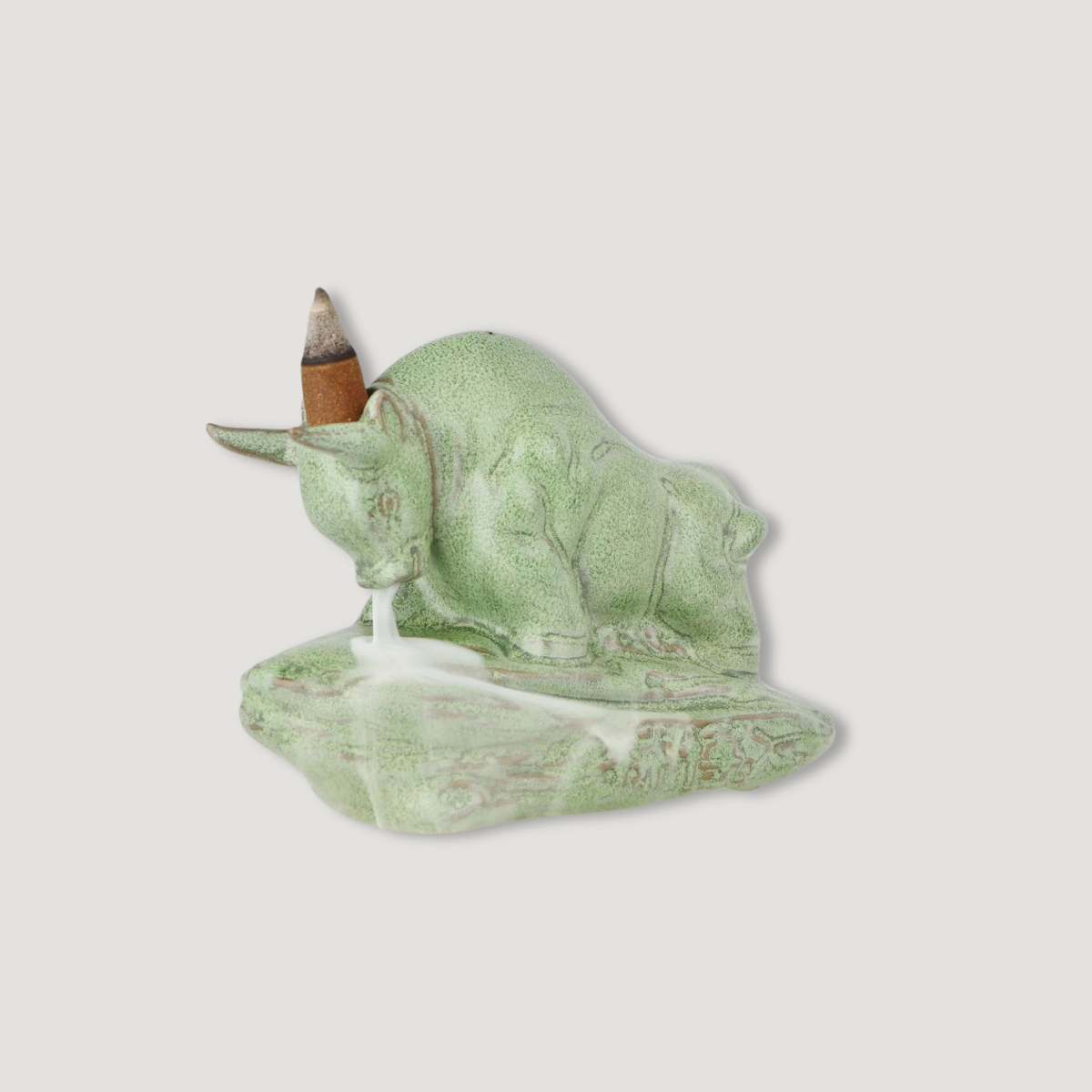 Incense Cone Stand - Flowing Smoke - Taurus