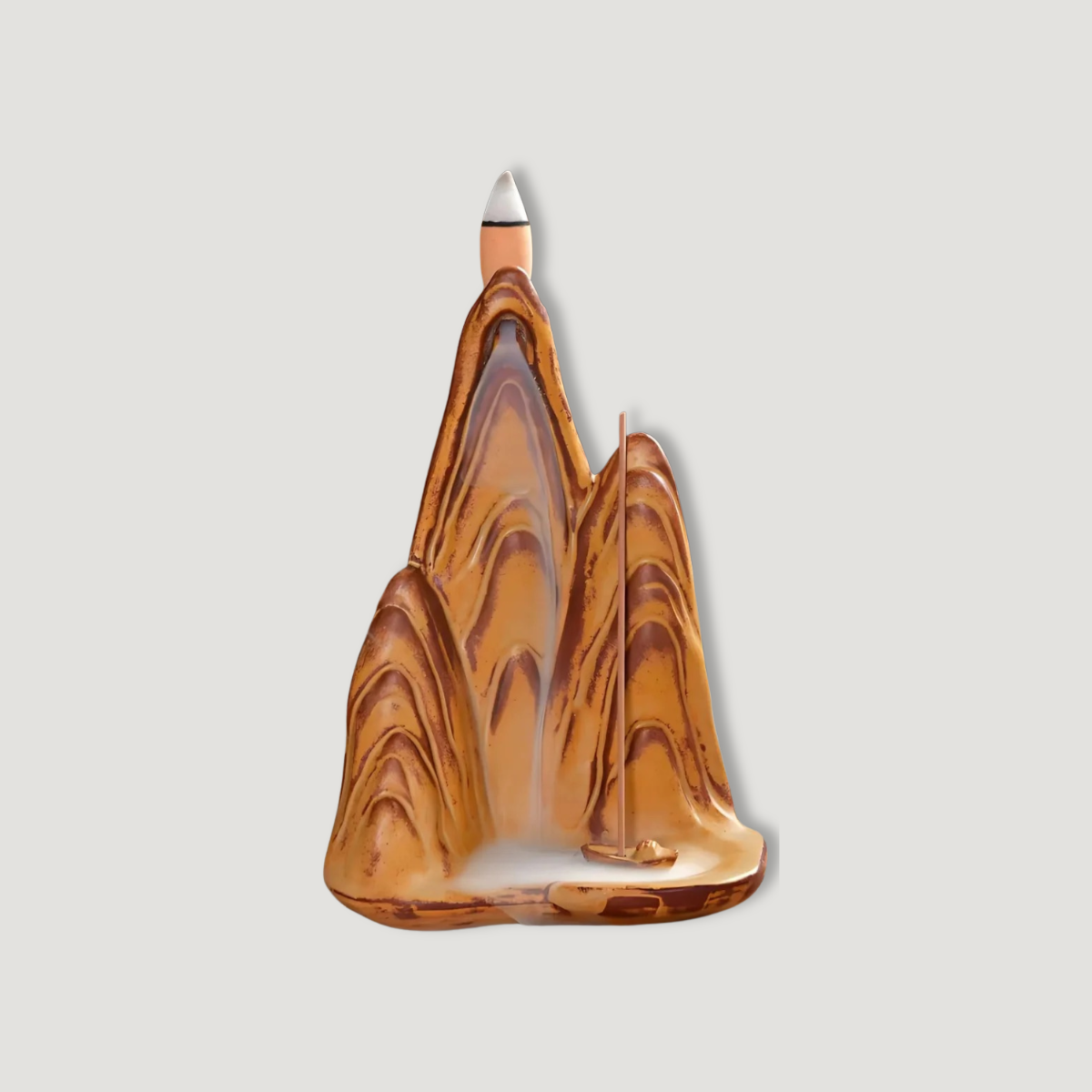 Incense cone stand - Flowing smoke - Cascade 2