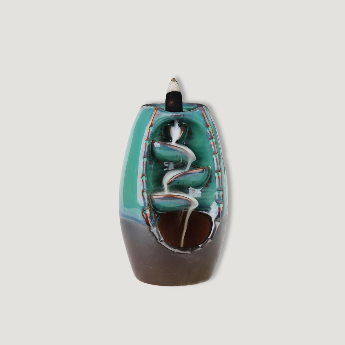Incense Cone Stand - Flowing Smoke - Quiet River