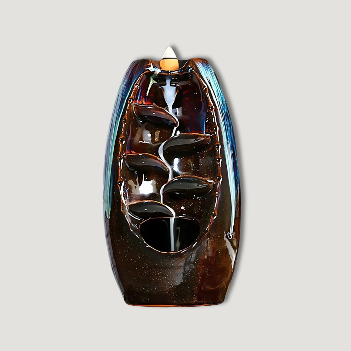 Incense Cone Stand - Flowing Smoke - Quiet River