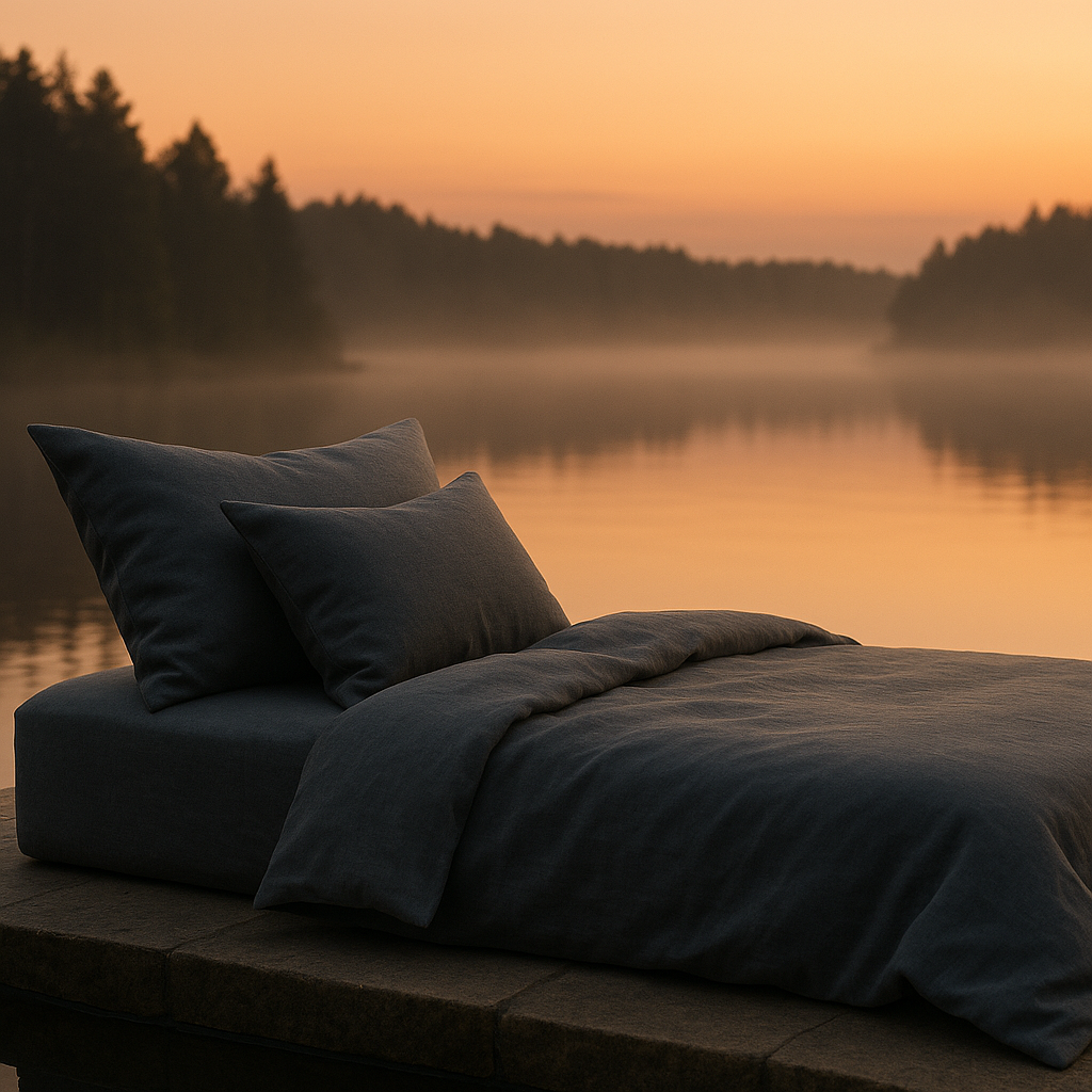 BømLen Bedding – Deep Stone