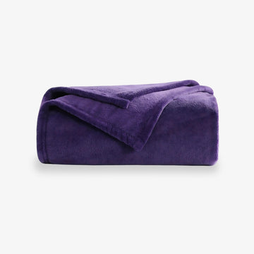 Plush blanket Värme - Lavender Bloom