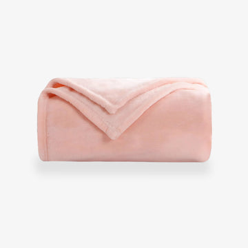 Plush blanket Värme - Pink Rose