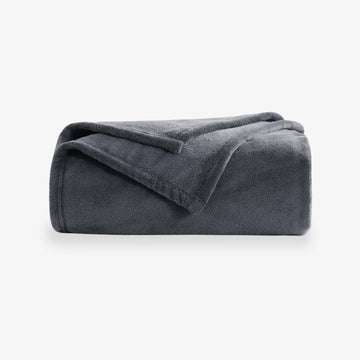 Plush blanket Värme - Grey Fog