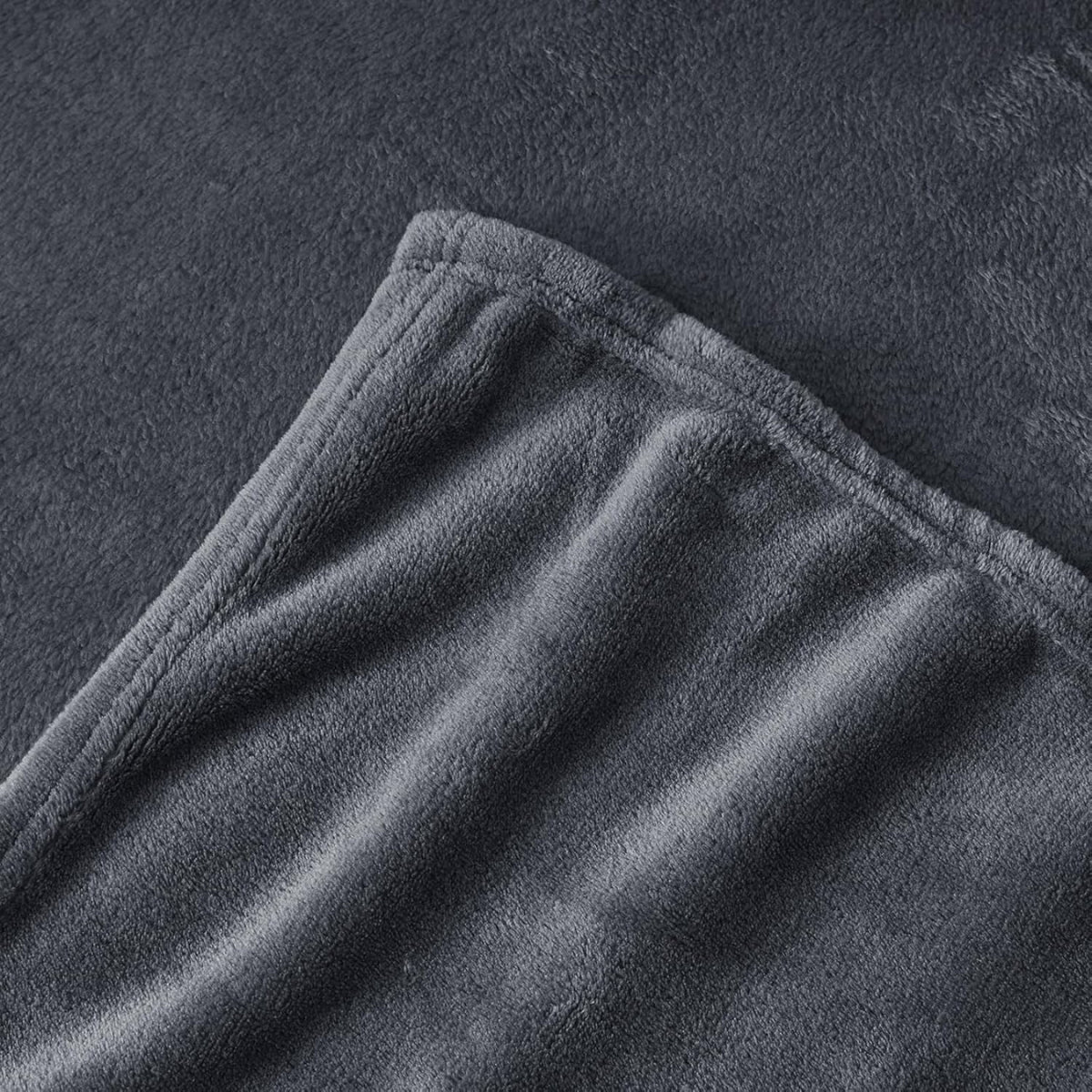Plush blanket Värme - Grey Fog