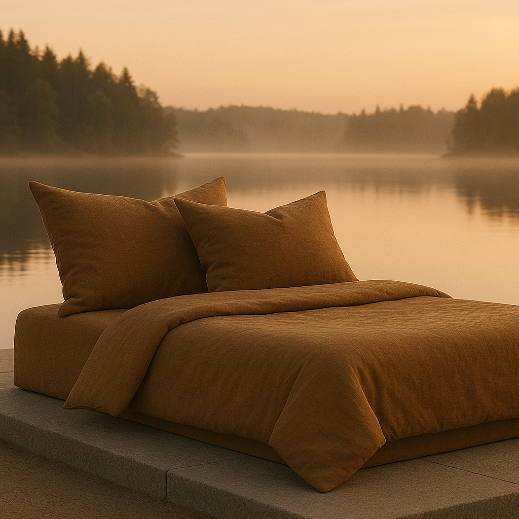 BømLen Bedding – Cold Mocha