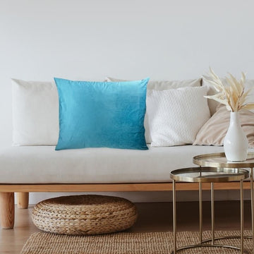 Microplush pillowcase - Light blue