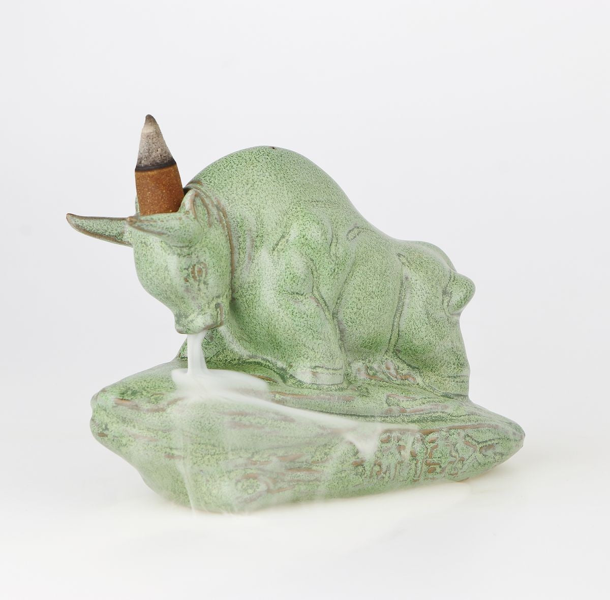 Incense Cone Stand - Flowing Smoke - Taurus