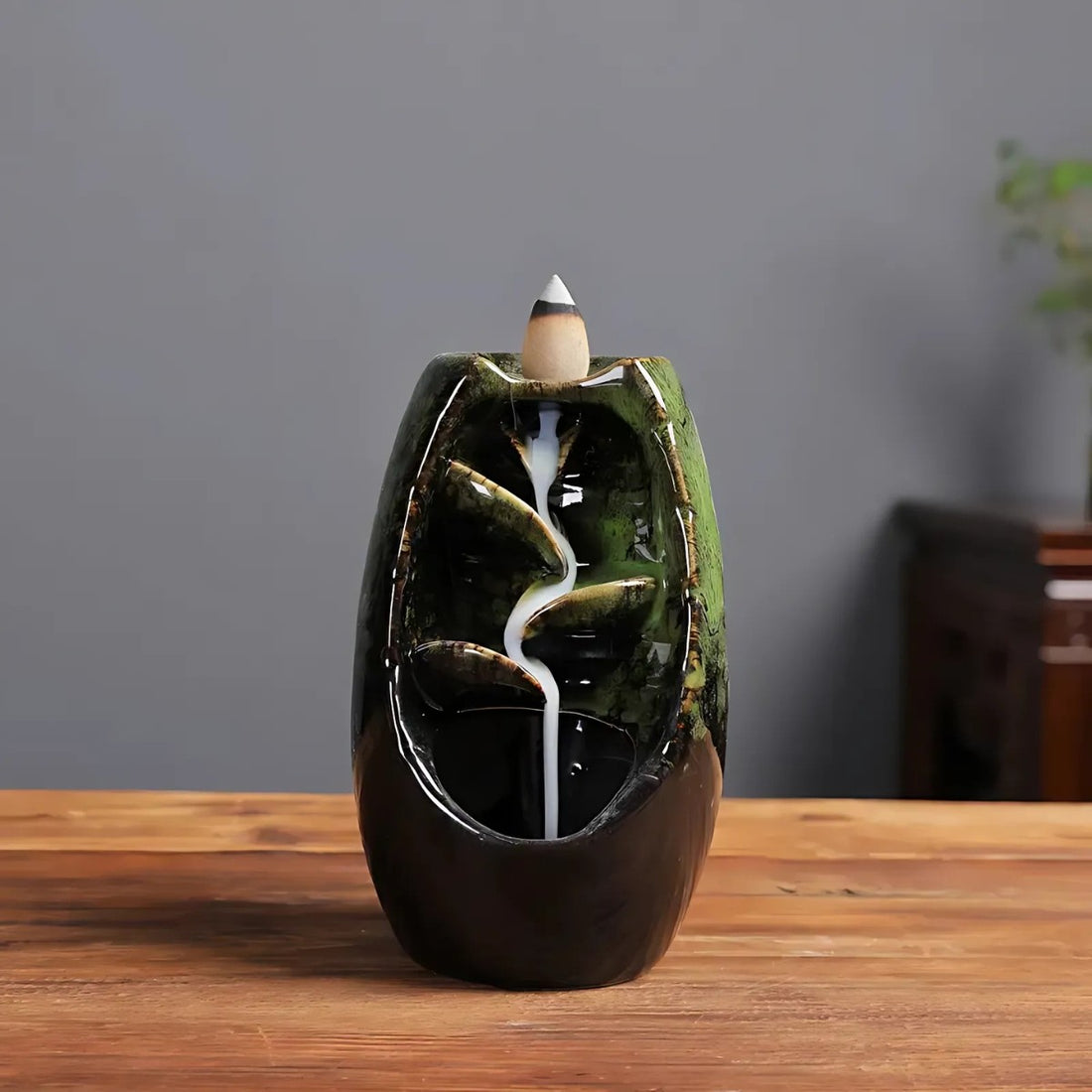 Incense cone stand - Flowing smoke - Quiet river mini