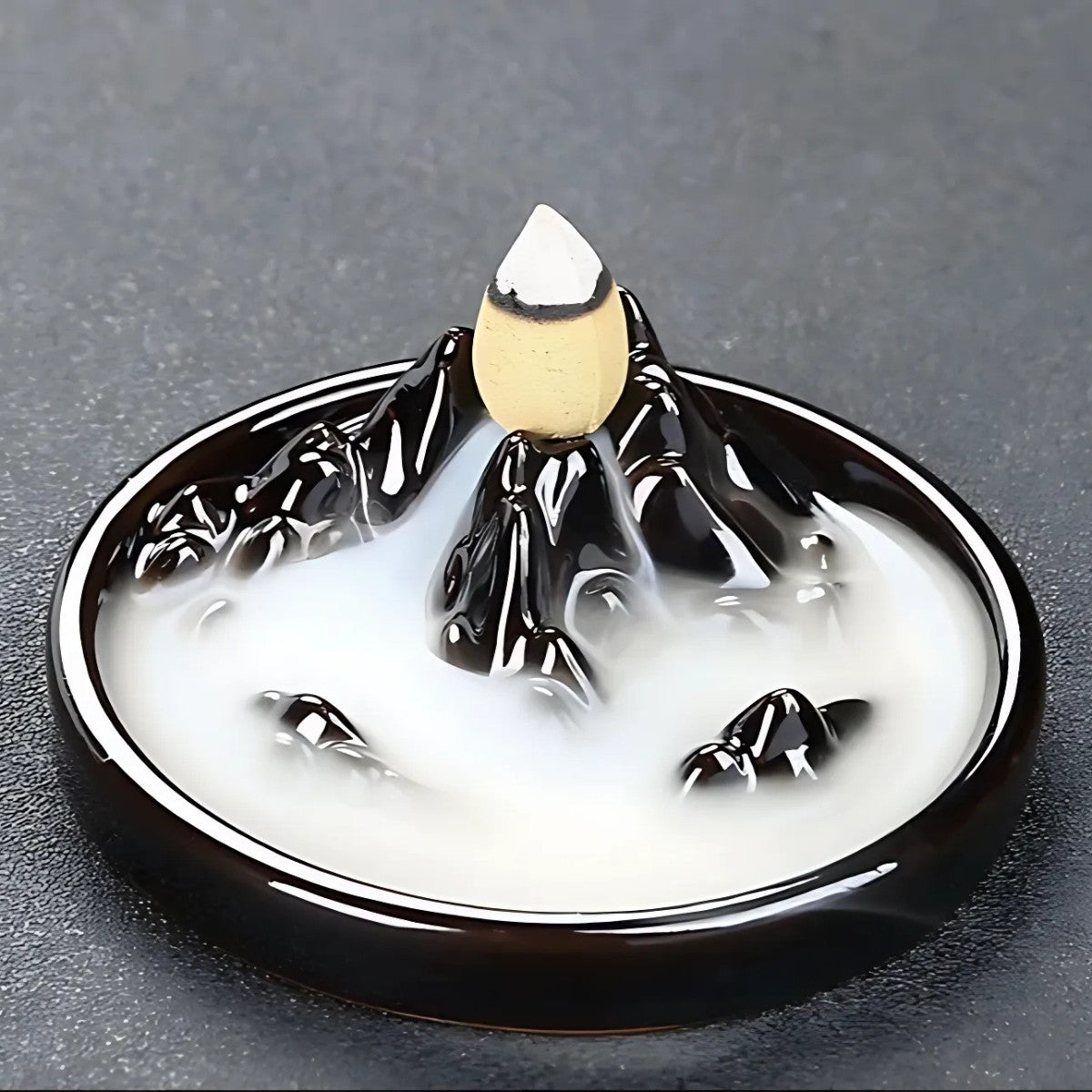 Incense cone stand - Flowing smoke - Skála