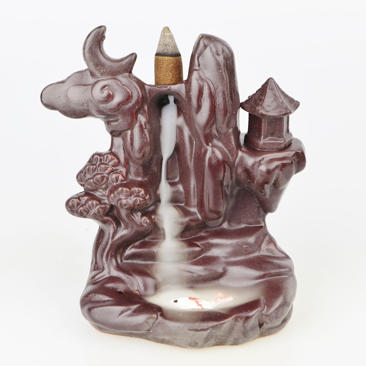 Incense Cone Stand - Flowing Smoke - Waterfall 3