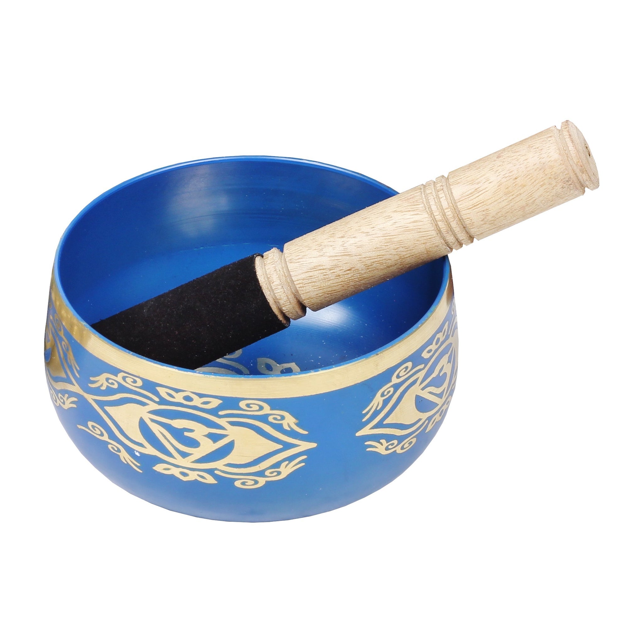 Tibetan bowl - singing bowl - 12cm with mallet - 680g