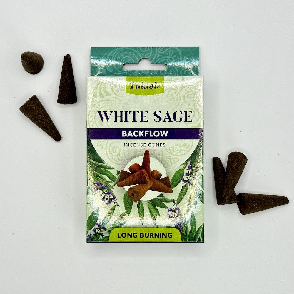 Tulasi Incense Cones - White Sage
